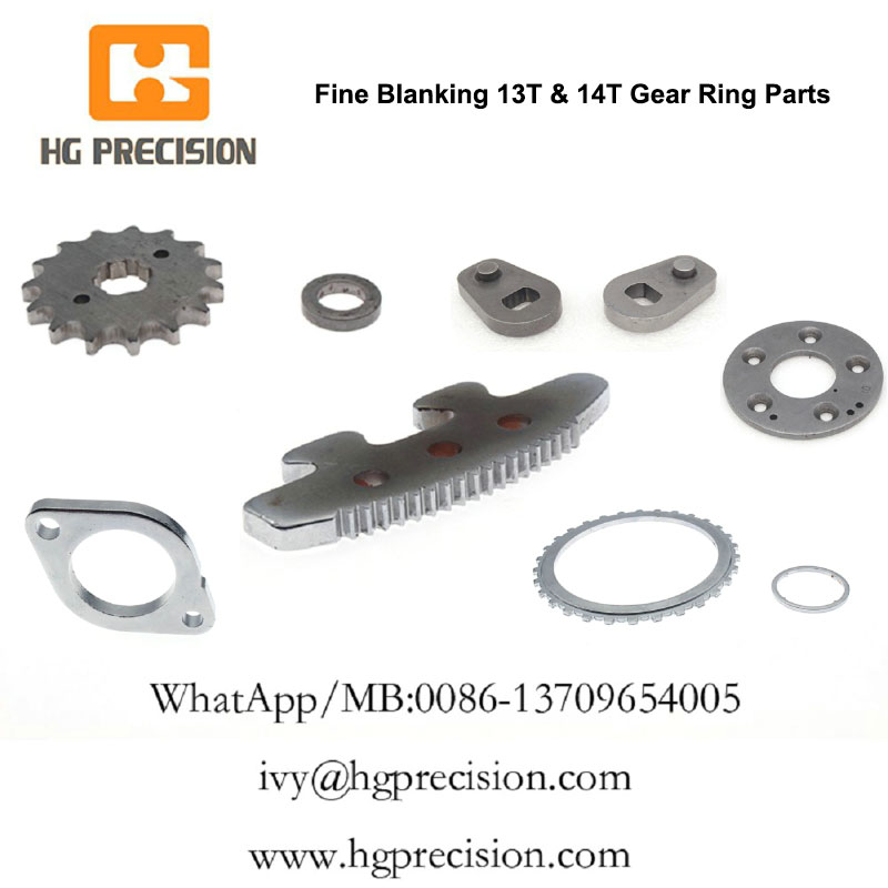 Fine Blanking 14T Gear Ring Parts In China - HG